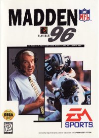 Madden 96 Super Nintendo US box art